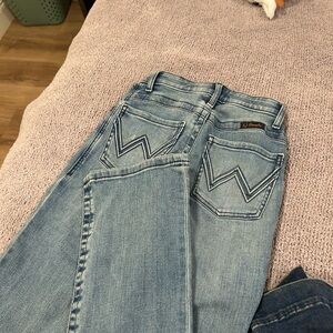 Wrangler Women's Light Blue Boot Cut Jeans